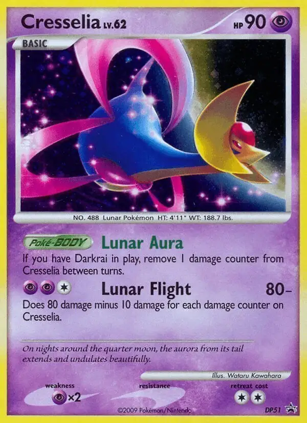 Cresselia #DP51 DP Black Star Promos PSA 10