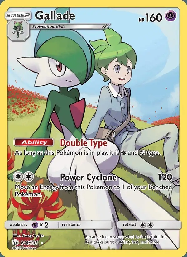 Gallade #244 Cosmic Eclipse PSA 10