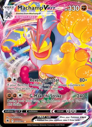 Machamp VMAX #073 Astral Radiance PSA 10
