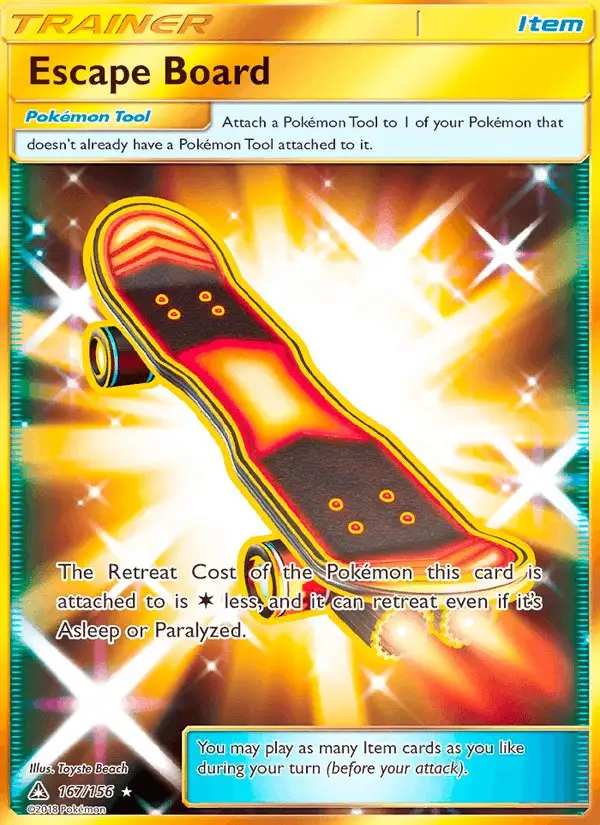 Escape Board #167 Ultra Prism PSA 10