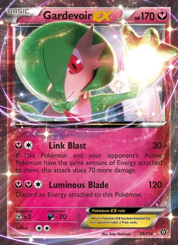 Gardevoir EX #78 Steam Siege PSA 10