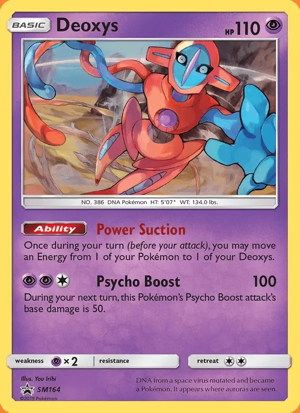 Deoxys #SM164 SM Black Star Promos PSA 10