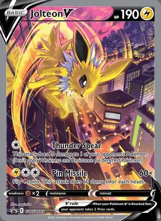 Jolteon V #SWSH183 SWSH Black Star Promos PSA 10
