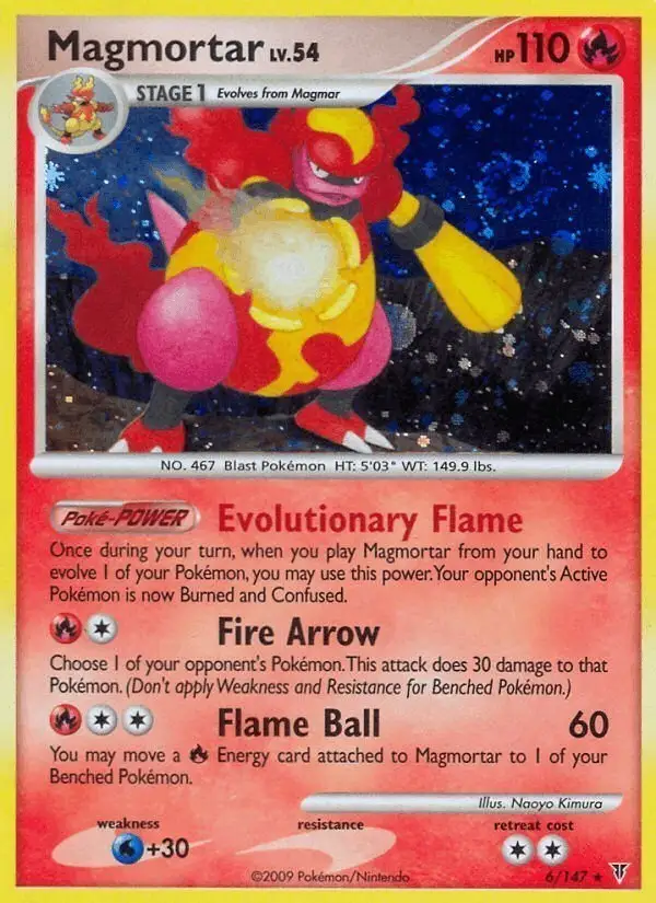 Magmortar #6 Supreme Victors PSA 10