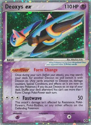 Deoxys ex #93 Emerald PSA 10