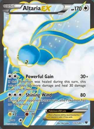 Altaria EX #123 Fates Collide PSA 10