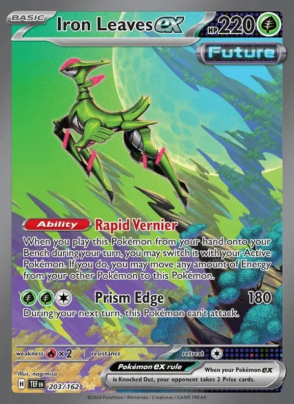 Iron Leaves ex #203 Temporal Forces PSA 10