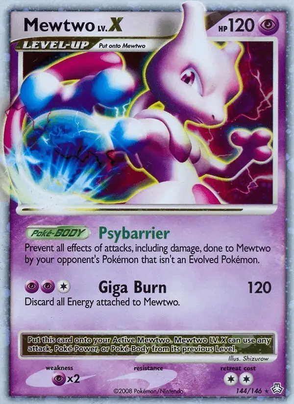 Mewtwo #144 Legends Awakened PSA 10