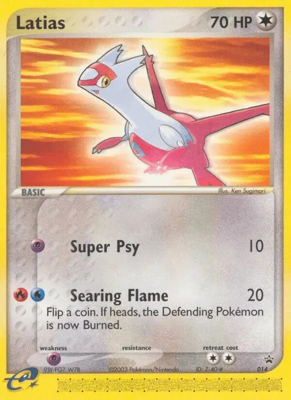 Latias #14 Nintendo Black Star Promos PSA 10