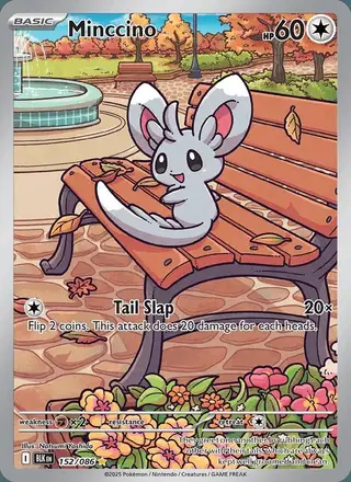 Minccino #152 Black Bolt PSA 10