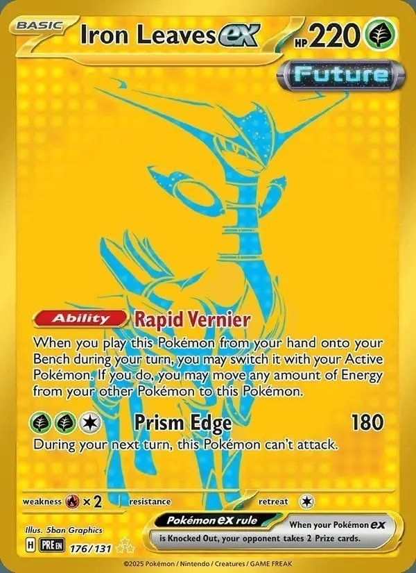 Iron Leaves ex #176 Prismatic Evolutions PSA 10