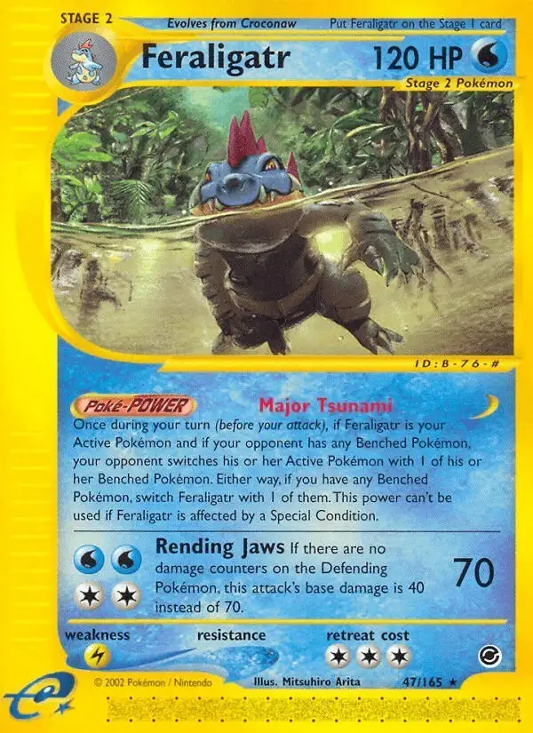 Feraligatr #47 Expedition Base Set PSA 10