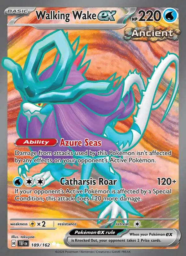 Walking Wake ex #189 Temporal Forces PSA 10