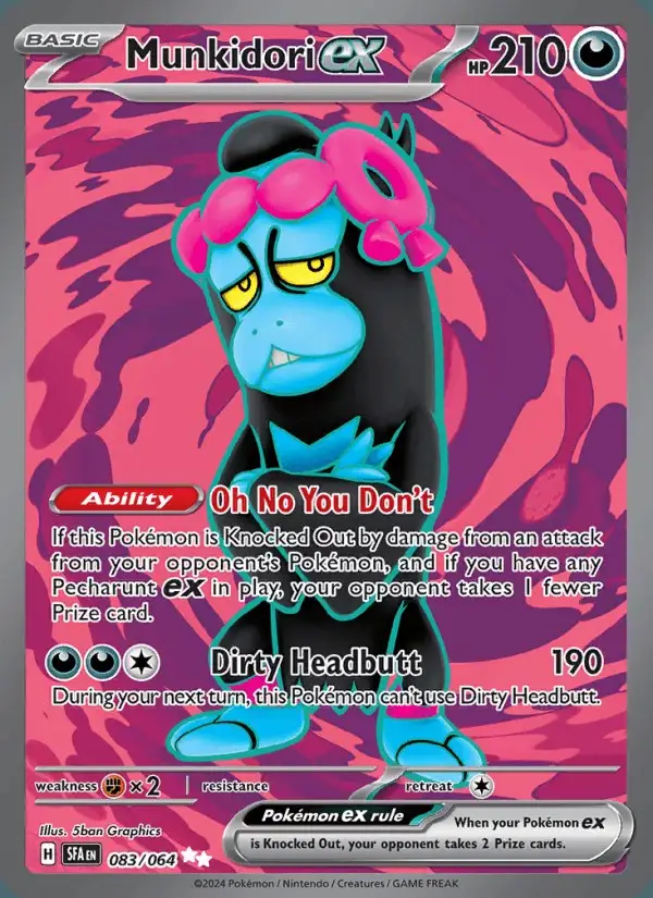 Munkidori ex #083 Shrouded Fable PSA 10