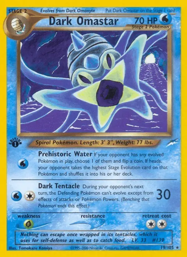 Dark Omastar #19 Neo Destiny PSA 10