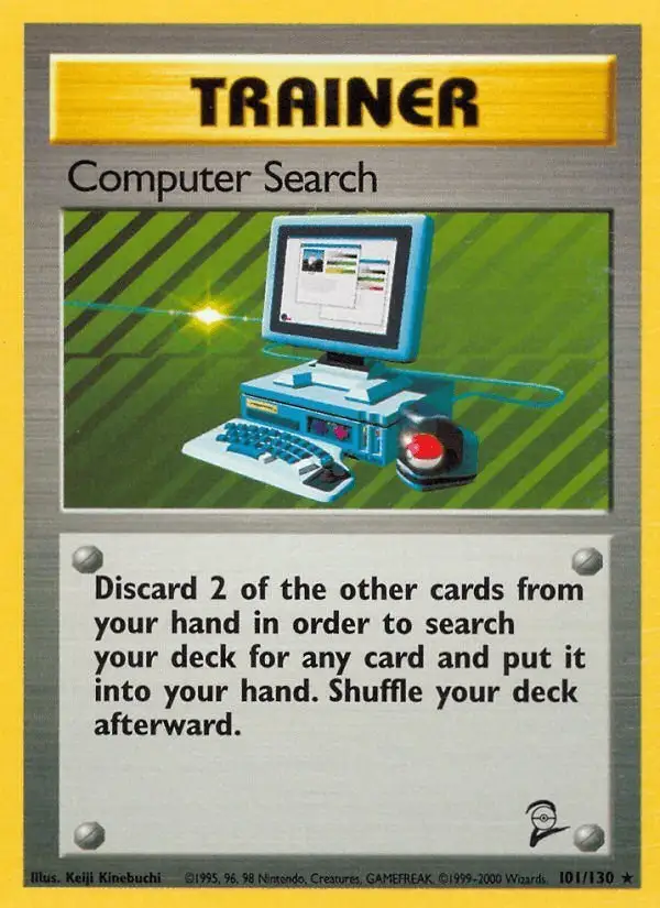 Computer Search #101 Base Set 2 PSA 10