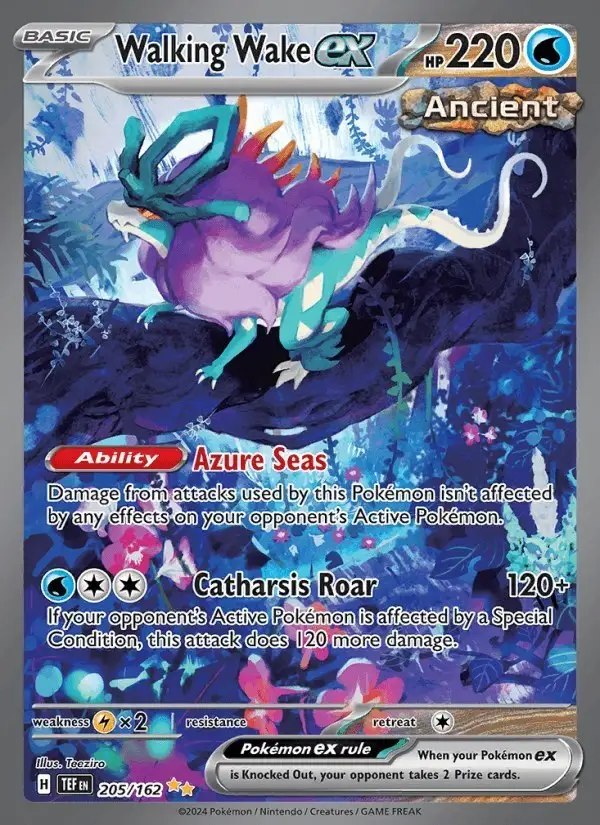 Walking Wake ex #205 Temporal Forces PSA 10