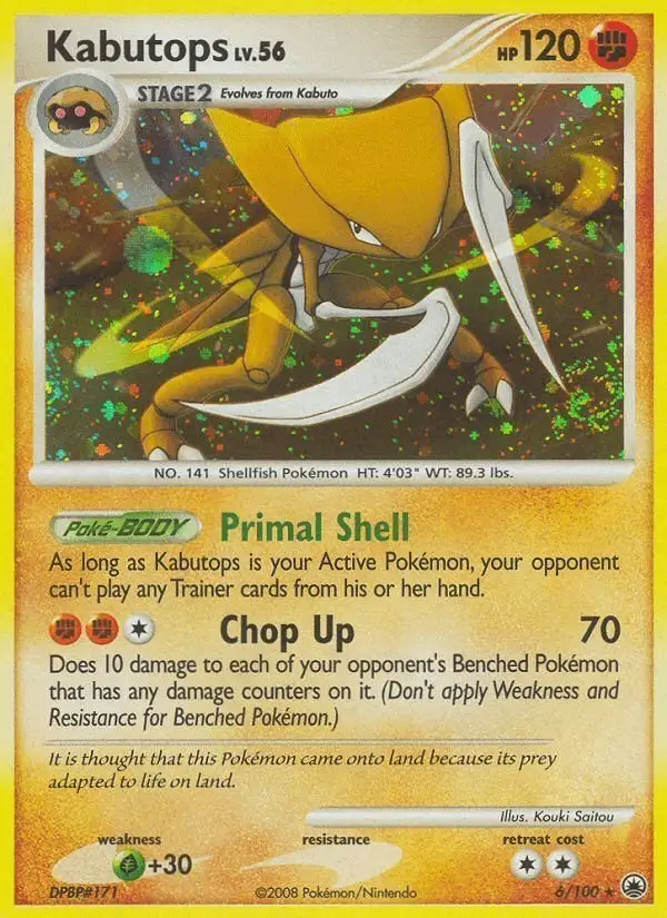 Kabutops #6 Majestic Dawn PSA 10