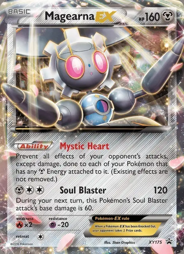 Magearna-EX #XY175 XY Black Star Promos PSA 10