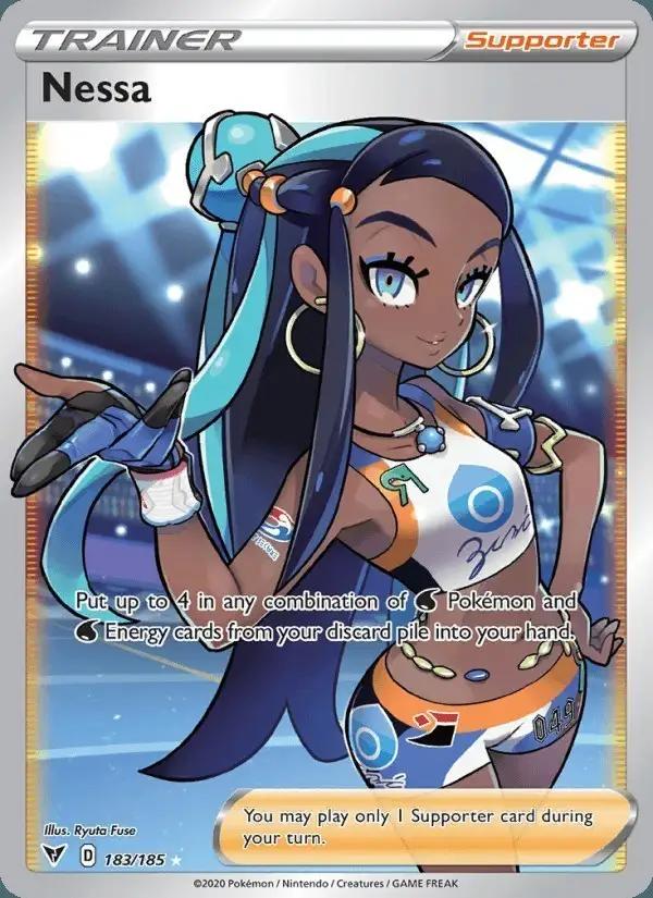 Nessa #183 Vivid Voltage PSA 10