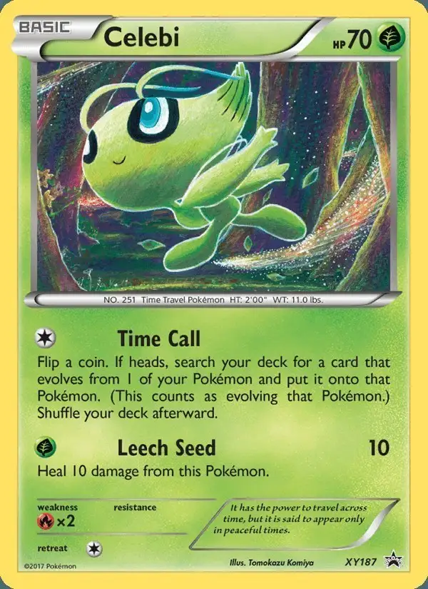 Celebi #XY187 XY Black Star Promos PSA 10