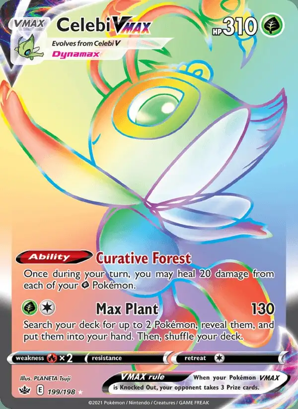 Celebi VMAX #199 Chilling Reign PSA 10
