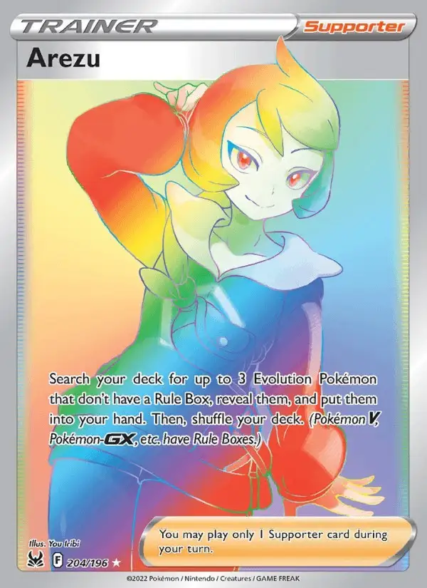 Arezu #204 Lost Origin PSA 10