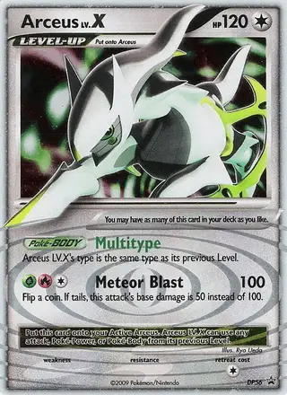 Arceus #DP56 DP Black Star Promos PSA 10