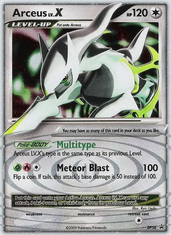 Arceus #DP56 DP Black Star Promos PSA 10