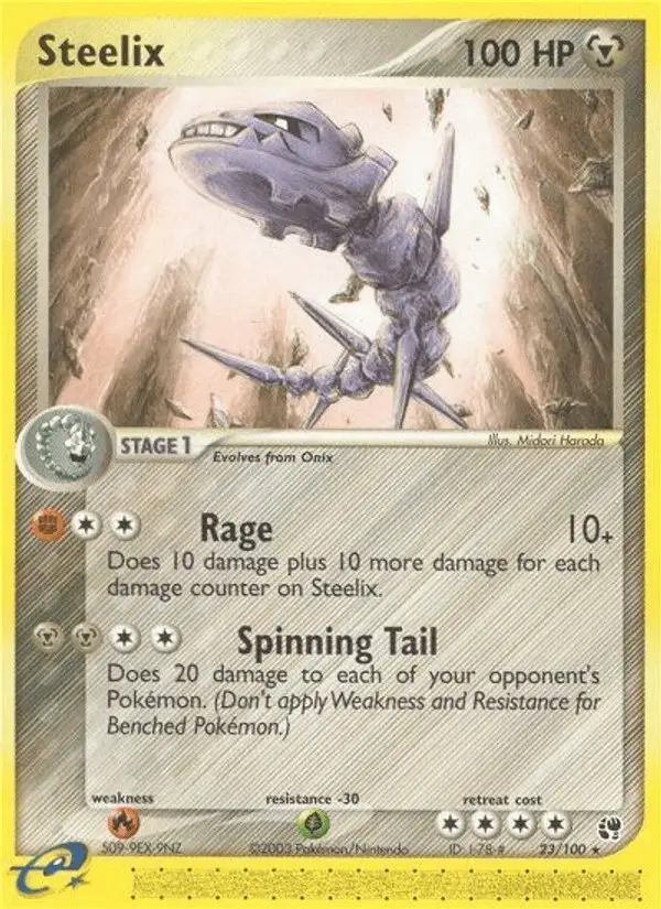 Steelix #23 Sandstorm PSA 10