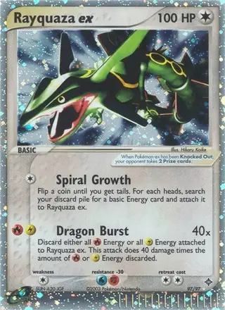 Rayquaza ex #97 Dragon PSA 10