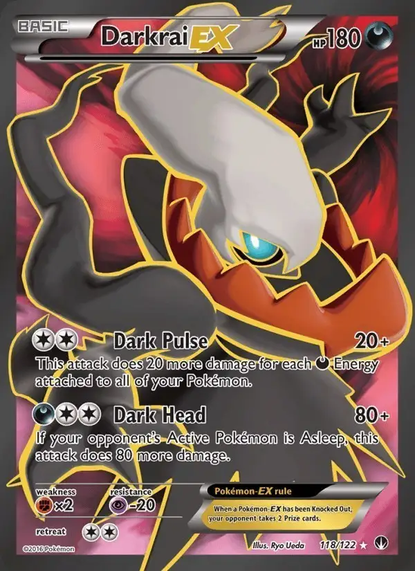 Darkrai EX #118 BREAKpoint PSA 10