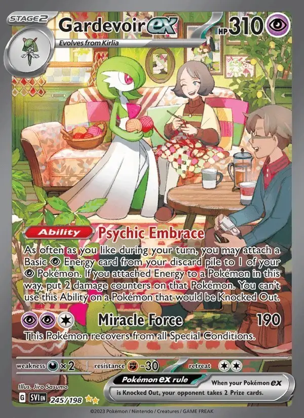 Gardevoir ex #245 Scarlet & Violet PSA 10