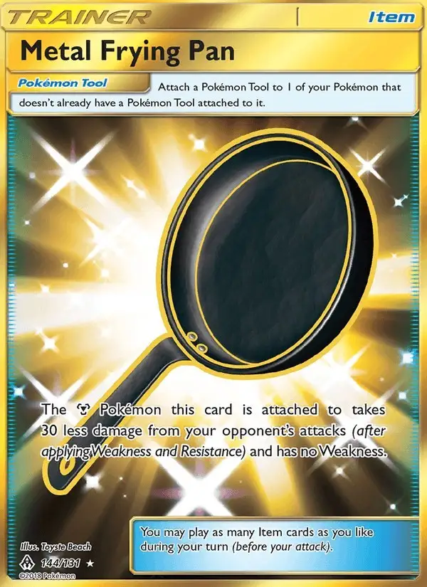 Metal Frying Pan #144 Forbidden Light PSA 10