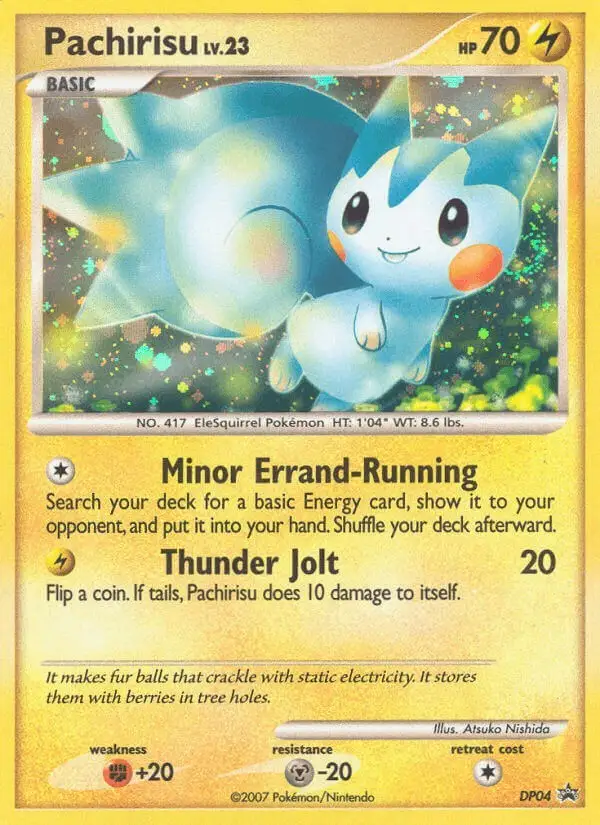 Pachirisu #DP04 DP Black Star Promos PSA 10