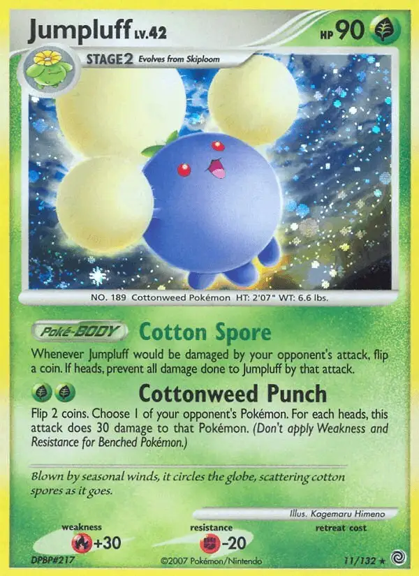 Jumpluff #11 Secret Wonders PSA 10