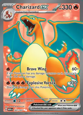 Charizard ex #183 151 PSA 10
