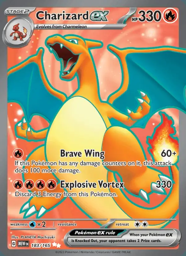 Charizard ex #183 151 PSA 10