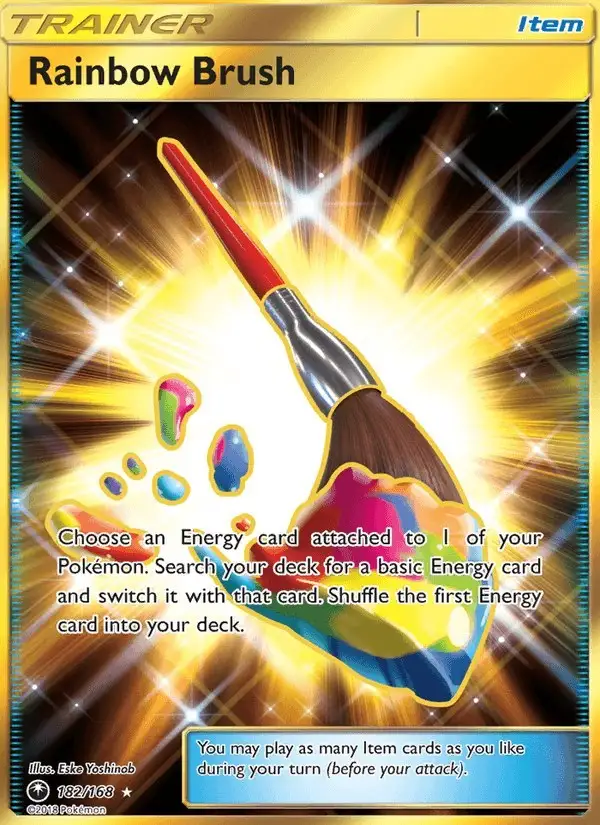 Rainbow Brush #182 Celestial Storm PSA 10