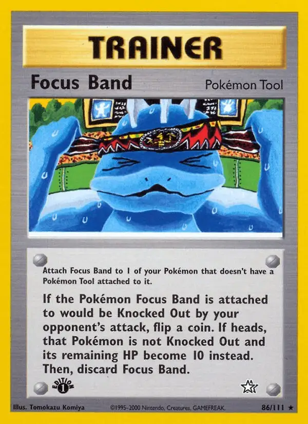 Focus Band #86 Neo Genesis PSA 10