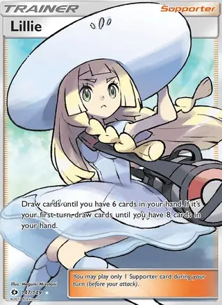Lillie #147 Sun & Moon PSA 10