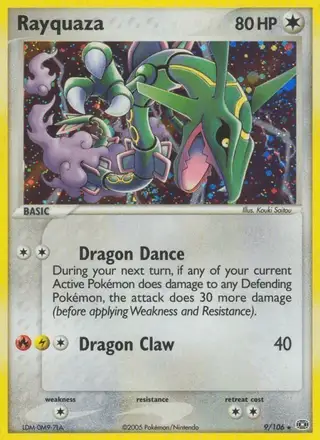 Rayquaza #9 Emerald PSA 10