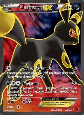 Umbreon EX #119 Fates Collide PSA 10