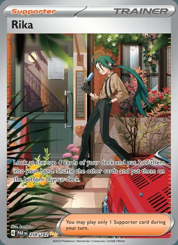 Rika #258 Paradox Rift PSA 10