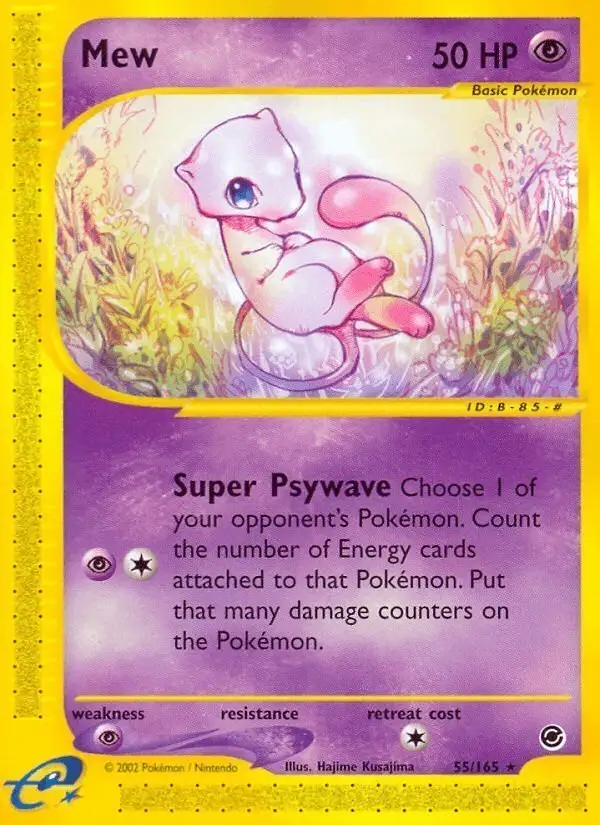 Mew #55 Expedition Base Set PSA 10
