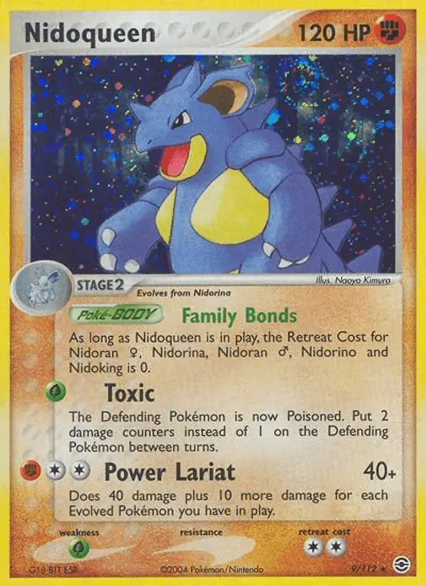 Nidoqueen #9 FireRed & LeafGreen PSA 10