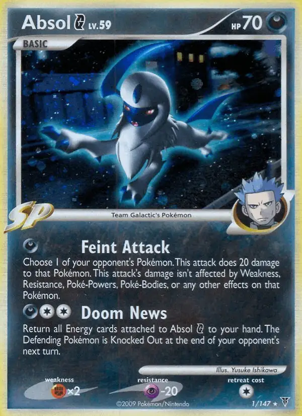 Absol G #1 Supreme Victors PSA 10
