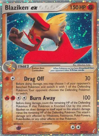 Blaziken ex #90 Crystal Guardians PSA 10