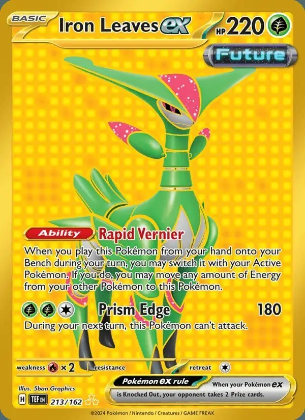 Iron Leaves ex #213 Temporal Forces PSA 10