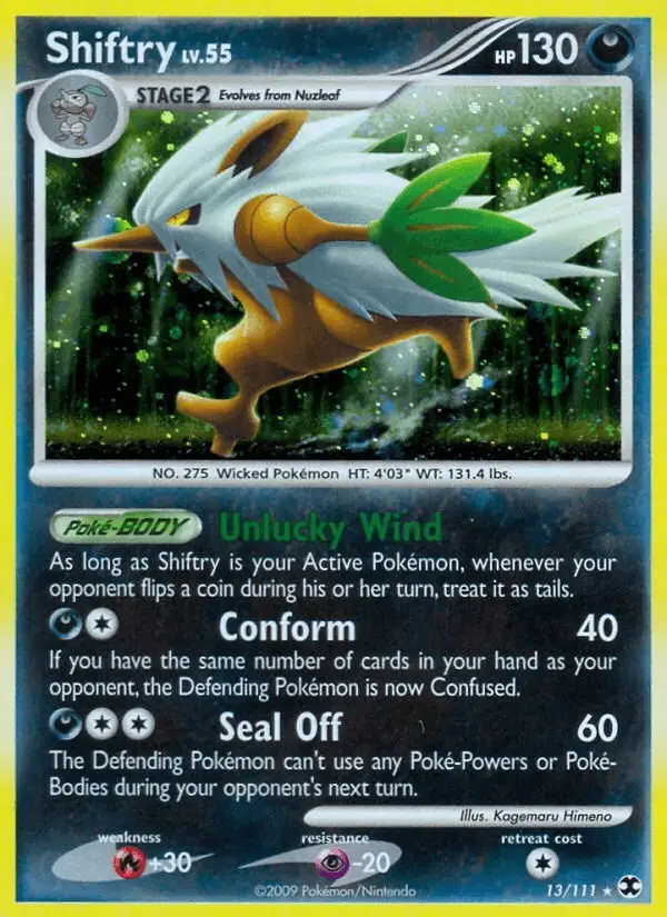 Shiftry #13 Rising Rivals PSA 10